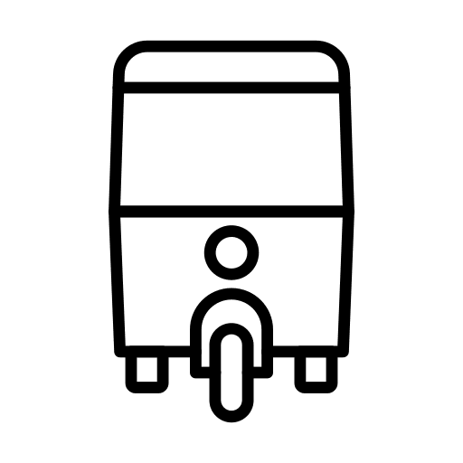 Rickshaw auto rickshaw vehicle icon