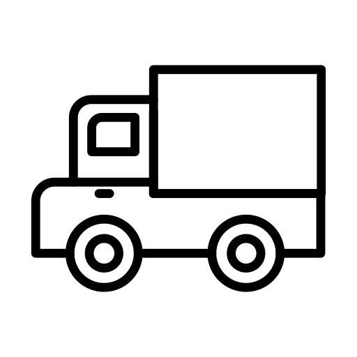 Truck delivery transportation shipping icon