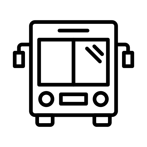 Bus bus transportation travel icon