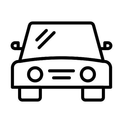 Car vehicle automobile transportation icon