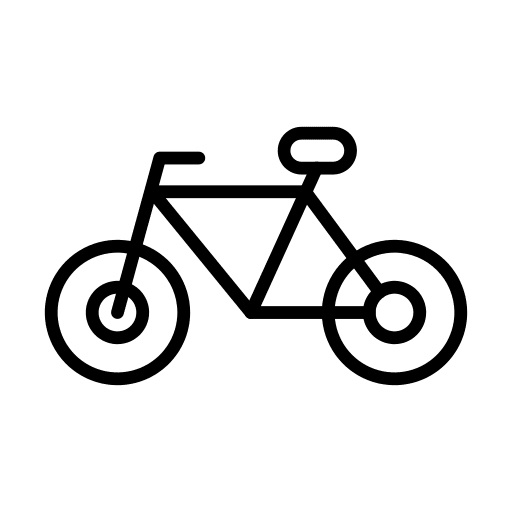 Bicycle cycle bicycle exercise icon