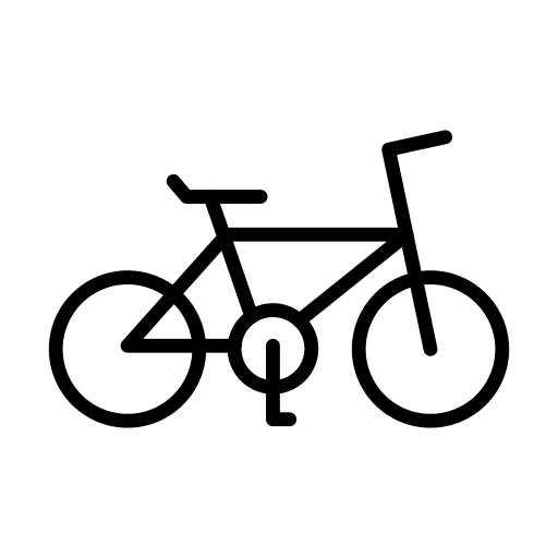 Bicycle cycling transportation bike icon