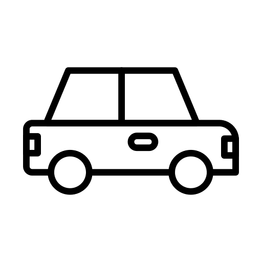 Car automobile car vehicle icon