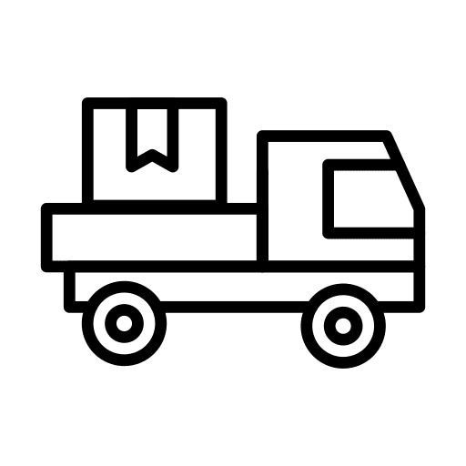 Pickup truck pickup truck transport vehicle icon