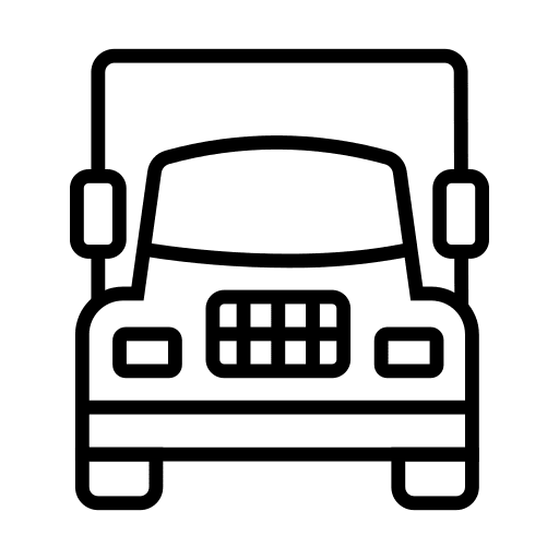 Truck truck delivery truck shipping and delivery icon