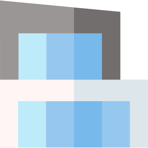 Modern house home property construction icon