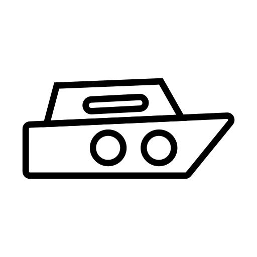 Yacht yacht boating transportation icon