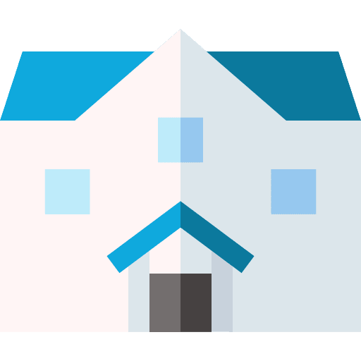 Mansion home real estate building icon Mansion home real estate building icon