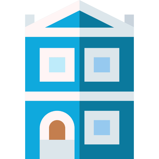 House architecture and city house buildings icon House architecture and city house buildings icon