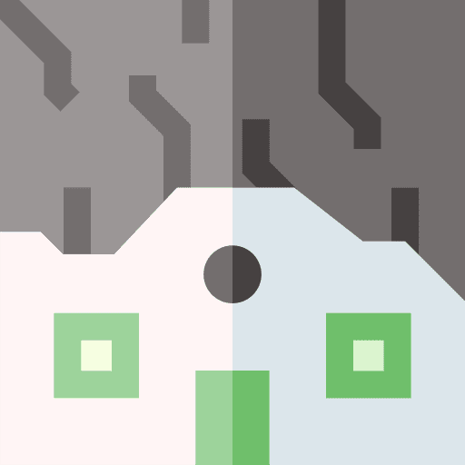 House house architecture and city cave icon House house architecture and city cave icon