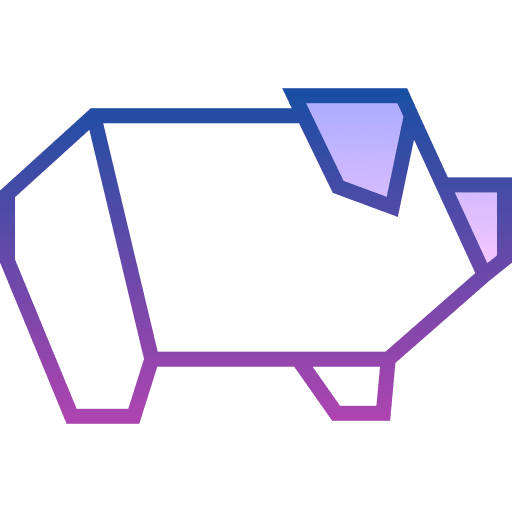 Pig art and design craft art icon Pig art and design craft art icon