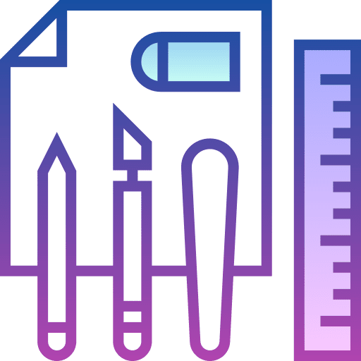 Tools craft origami tools icon Tools craft origami tools icon