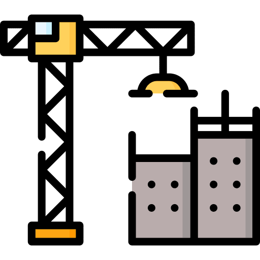 Building pumpjack buildings construction and tools icon Building pumpjack buildings construction and tools icon
