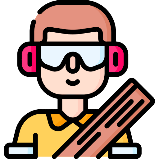 Carpenter user people employee icon Carpenter user people employee icon