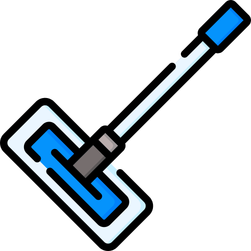 Floor mop cleaning house things floors icon