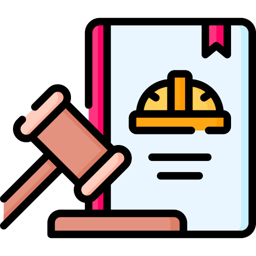 Laws helmet labor professions and jobs icon