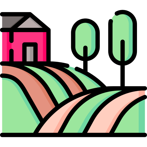 Farm windmill ecology architecture and city icon Farm windmill ecology architecture and city icon