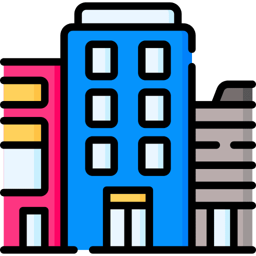 Office architectonic city office icon Office architectonic city office icon