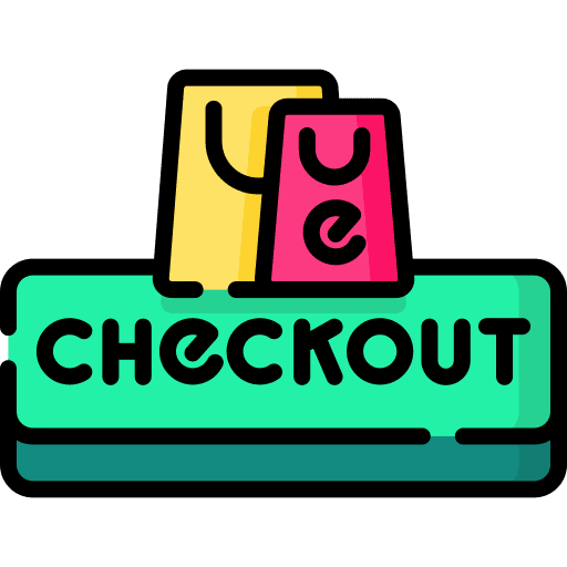 Checkout ui button shopping icon