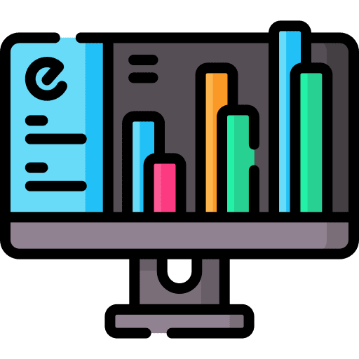 Bar chart ecommerce business and finance bar chart icon Bar chart ecommerce business and finance bar chart icon