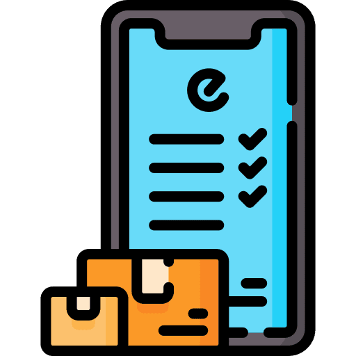 Package checklist order package icon Package checklist order package icon