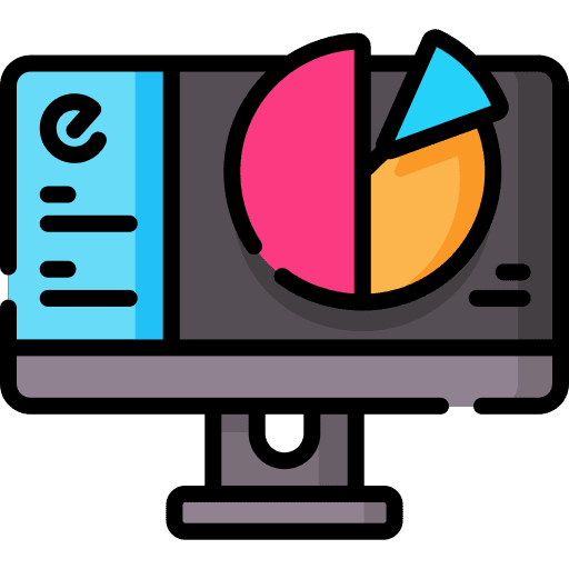 Pie chart diagram growth graph statistics icon Pie chart diagram growth graph statistics icon