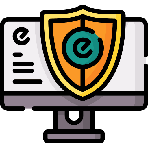Data protection data protection shield internet icon Data protection data protection shield internet icon