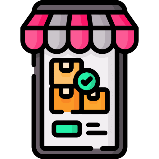 Shipping shipping application online shopping icon Shipping shipping application online shopping icon