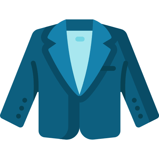 Suit coat clothing suit icon