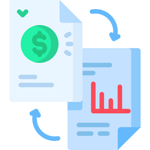 Documents paper result graph icon Documents paper result graph icon