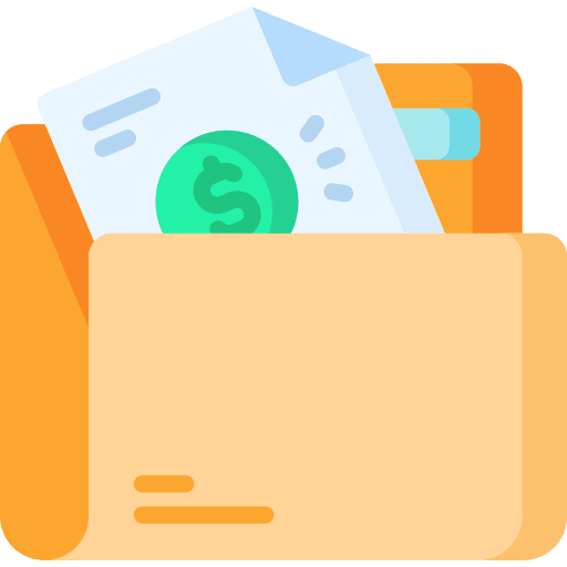 Folder financial folder finance icon Folder financial folder finance icon