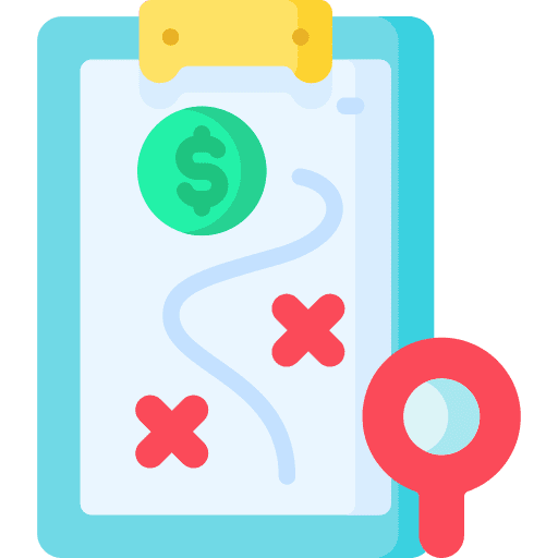 Strategy pen strategy process icon Strategy pen strategy process icon