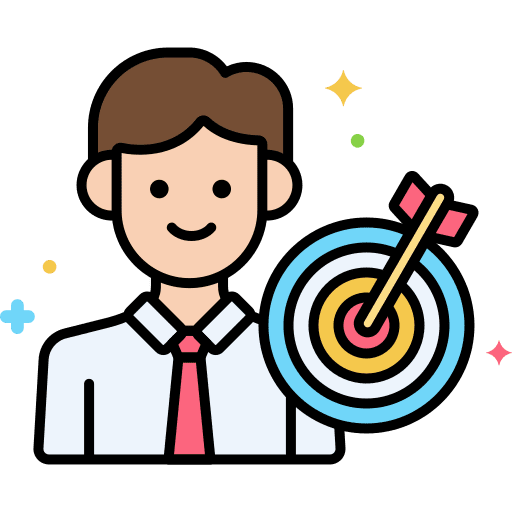 Scrum people master sprint icon