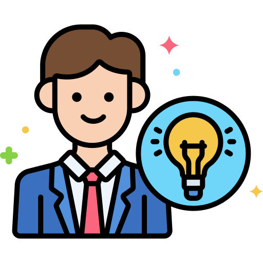 Manager planning manager professions and jobs icon