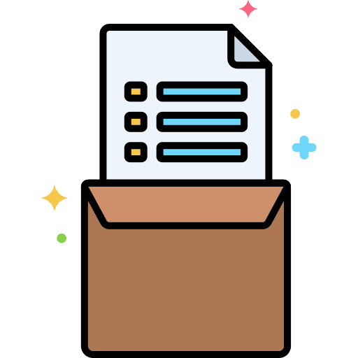 Backlog business planning files and folders icon