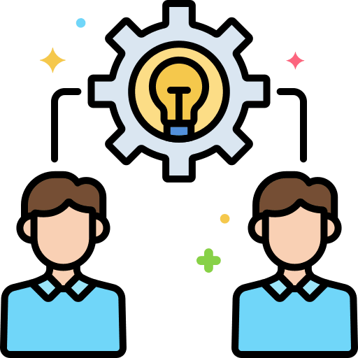 Customers relationship common teamwork icon