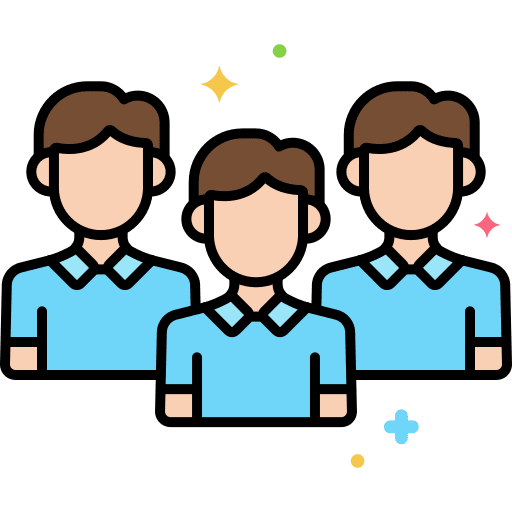 Members people support team icon