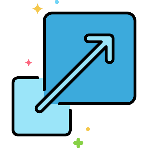 Scalability interface network storage icon