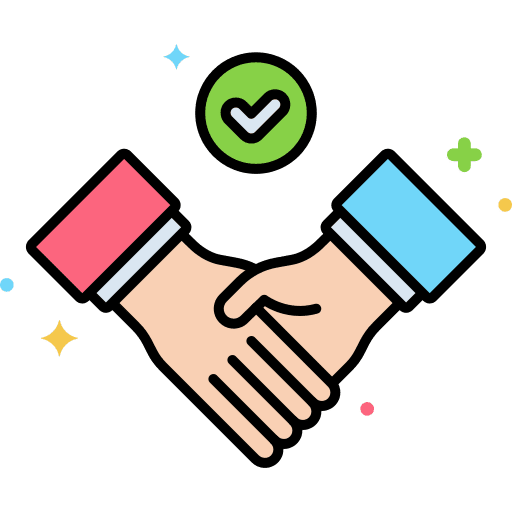 Trust friendship trust honesty icon