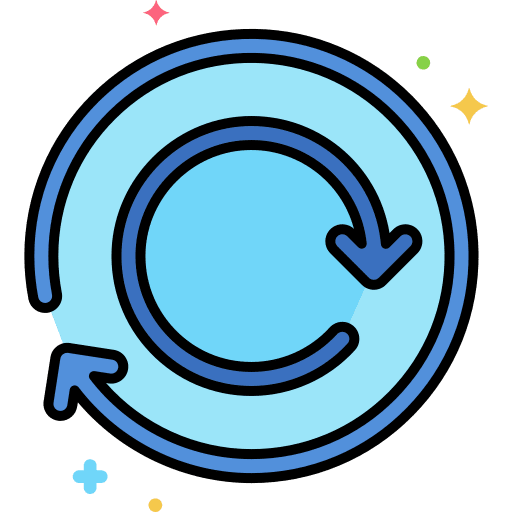 Iteration iterative development methodology icon
