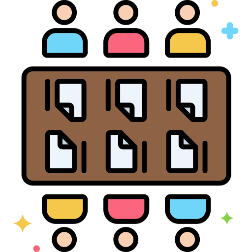 Meeting meeting talk conversation icon