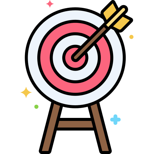 Target career objective target icon