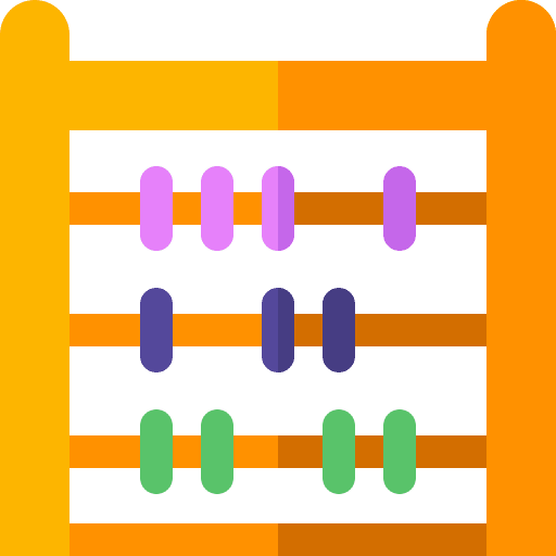 Abacus calculate abacus education icon Abacus calculate abacus education icon