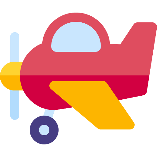 Airplane children kid and baby childhood icon Airplane children kid and baby childhood icon
