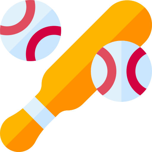 Baseball sport equipment bat sports and competition icon Baseball sport equipment bat sports and competition icon