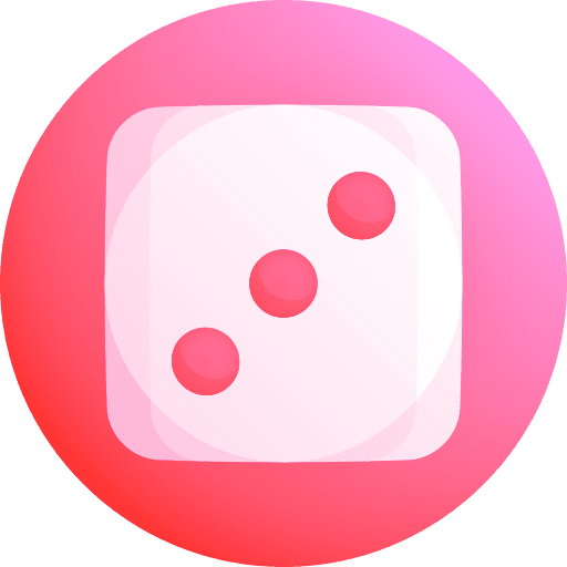 Dice bet entertainment gaming icon