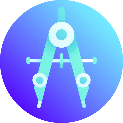 Compass measurement geometry drawing compass icon Compass measurement geometry drawing compass icon