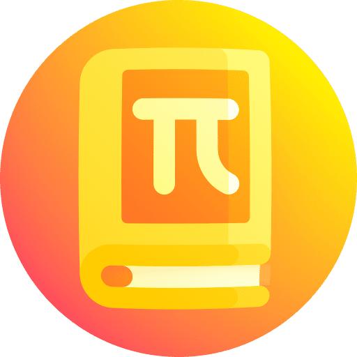 Maths learning book knowledge icon Maths learning book knowledge icon