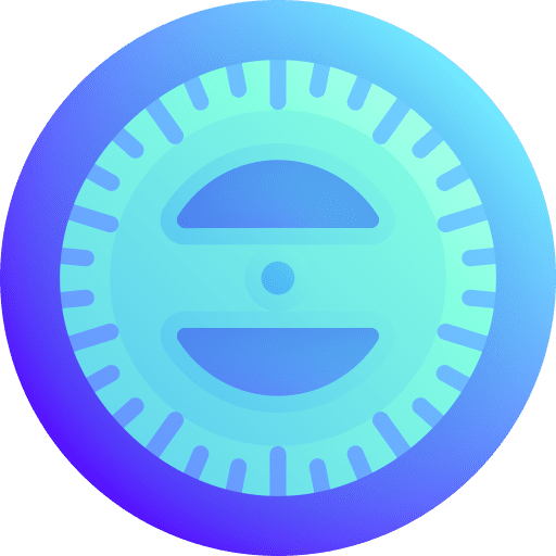 Protractor stationery education geometry icon Protractor stationery education geometry icon