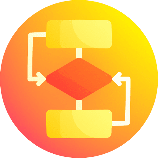 Algorithm computing education maths icon Algorithm computing education maths icon